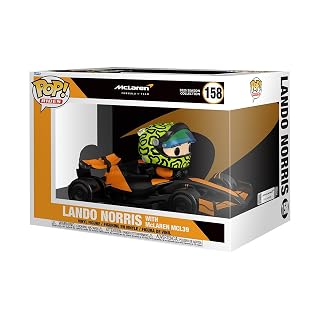Funko Pop! Rides Super Deluxe: McLaren – Lando Norris - Les Beatles, Paul McCartney, John Lennon, RIngo Starr, George Harrison