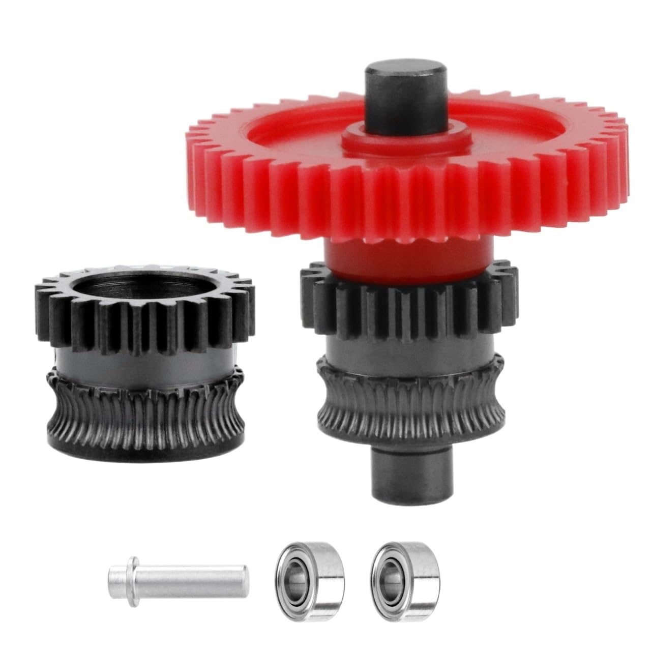 For Ko-bra 3 Extruder Upgrade Gear Nano Beschichteter Gehärteter Stahl Einteiliges Kit For An-ycubic 3D-Druckerteile Verschleißfestigkeit(1 set)