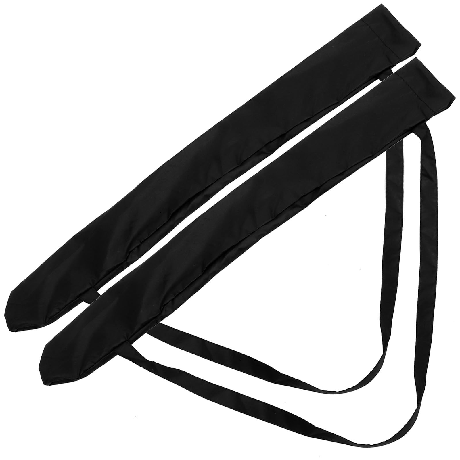 Toyvian Housses de Rangement pour Parapluie avec Sangle Réglable Lot de 2 en Pongee Imperméable et Serviette Absorbante, pour Métro et Paquet à Main
