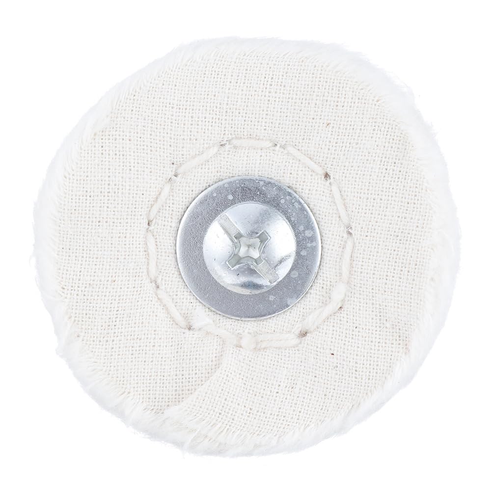 Mocio Levigatura A Cupola 50-100 Mm - Testa Lucidante In Fibra Nylon Con Gambo 6 Mm Per Trapano