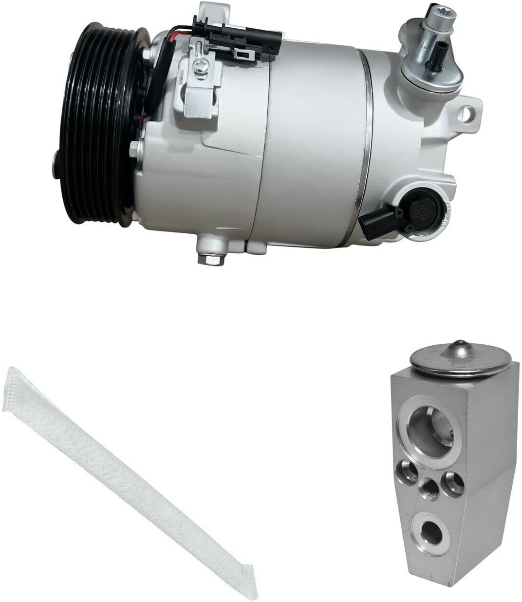 RYC New Automotive Air Conditioning Compressor and A/C Clutch Kit KT DH86N (Fits Chevrolet Colorado 3.6L 2015-2016; Fits GMC Canyon 3.6L 2015-2016)