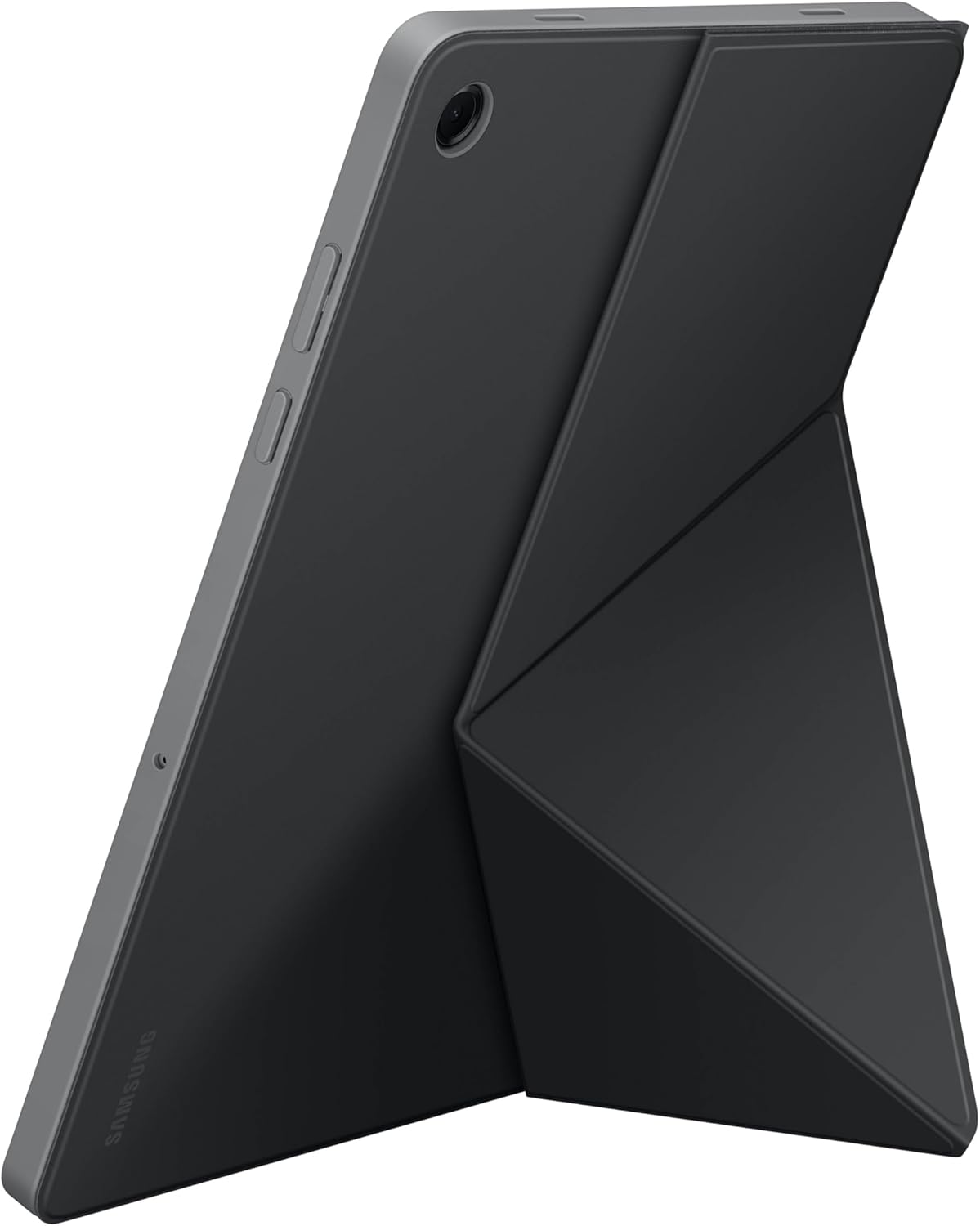 Samsung Galaxy Tab A11+ Book Cover Case, Tablet Protector, Foldable Stand with Landscape and Portrait Modes, Protective Against Bumps and Scratches, Auto Screen On/Off, US Version, Black