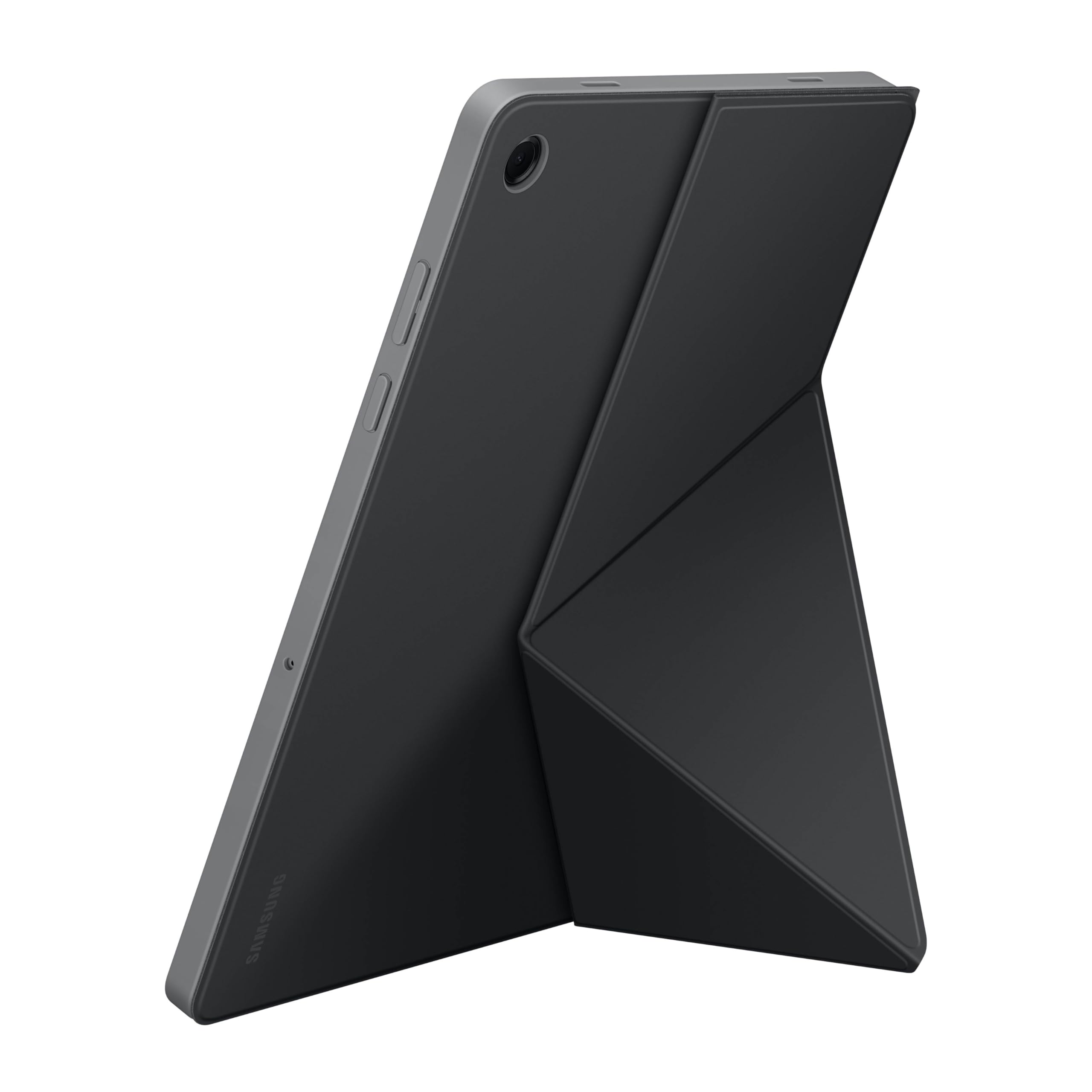 Samsung Galaxy Tab A11+ Book Cover Case, Tablet Protector, Foldable Stand with Landscape and Portrait Modes, Protective Against Bumps and Scratches, Auto Screen On/Off, US Version, Black