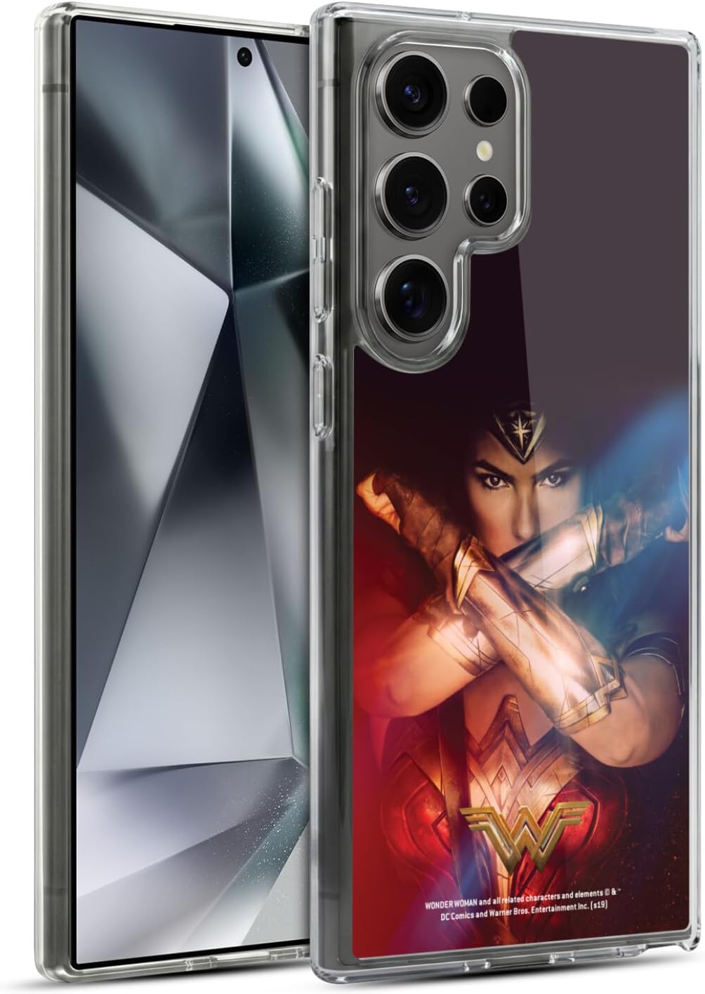 Head Case Designs Officially Licensed Wonder Woman Movie Bracelets of Submission 2 Posters Soft Gel Case Compatible with Samsung Galaxy S24 Ultra 5G