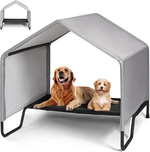 42" Large Outdoor Dog House for All Breeds Dogs, Waterproof