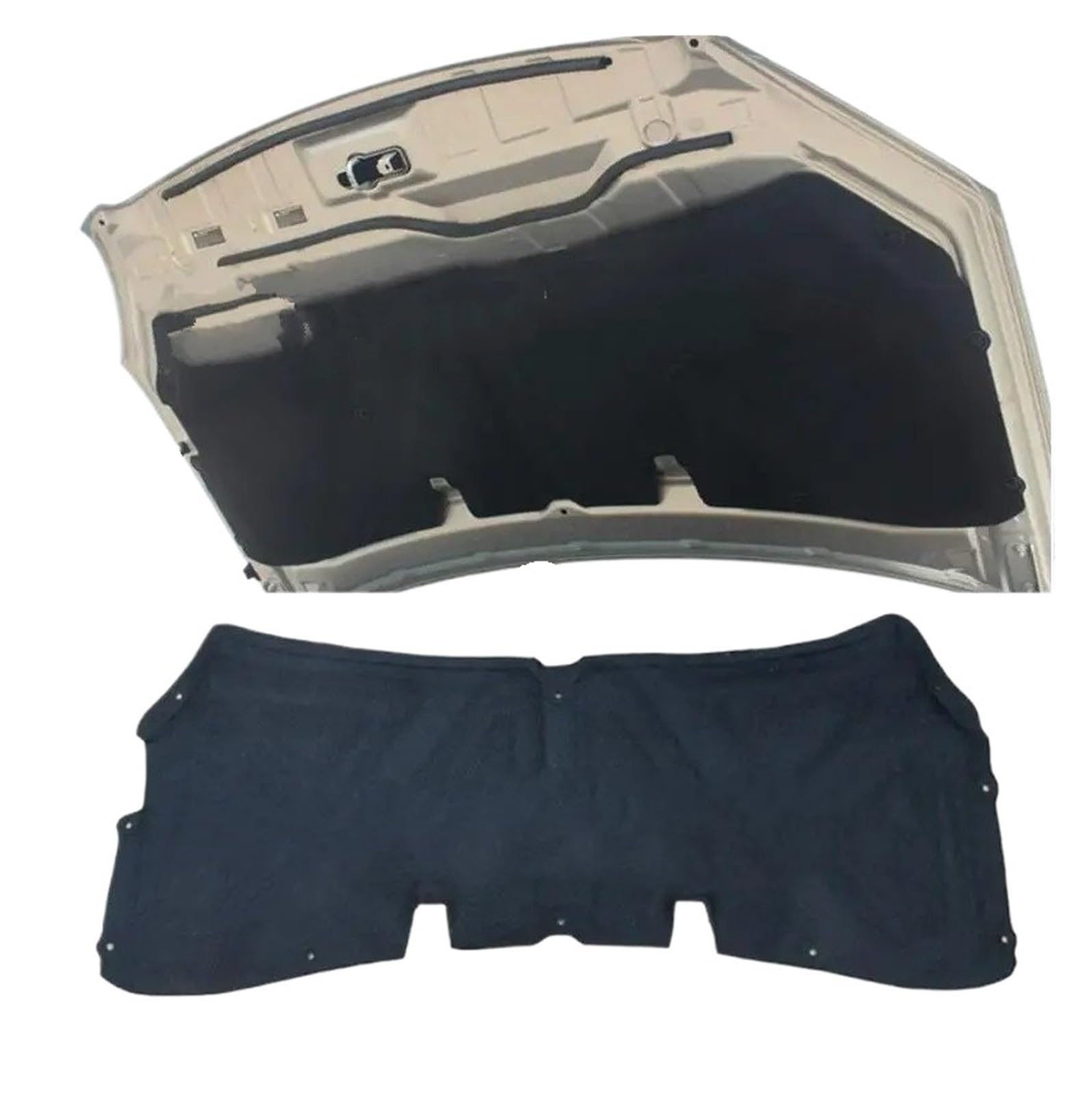 Coussin isolant capot moteur pour Nissan Qashqai et Dualis J10 de 2008 à 2013