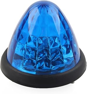 Luz de Niebla Luz LED De Posición Lateral para Coche, 24V, Indicador De Señal De Giro, Luz De Estacionamiento Trasera para Camión, Remolque, Tractor, Camión, Camioneta ATV (Color : Azul)