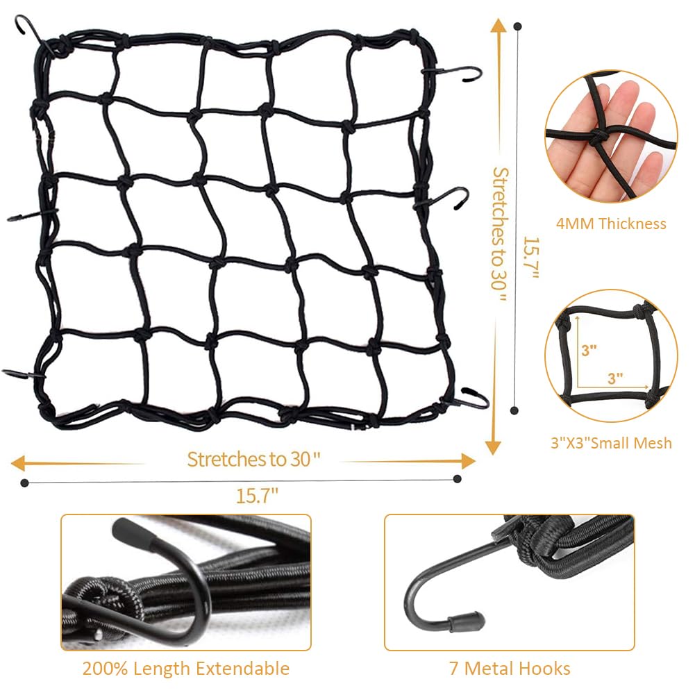 Filet De Transport De Bagages Pour Moto, Sac De 40... – Grandado