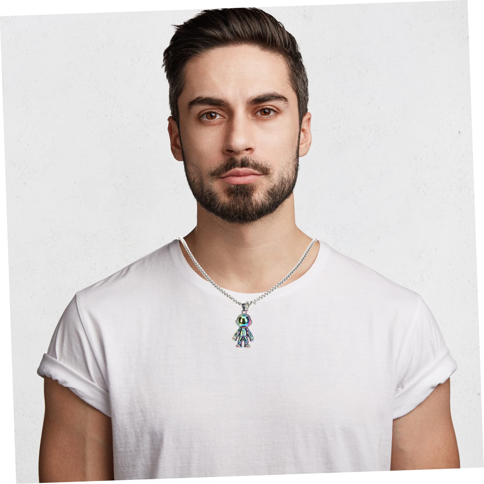 5pares Collares Magnéticos De Pareja Colgante De Astronauta Joyería Única Para San Valentín y Aniversarios Diseño Conectado Especial Para Enamorados