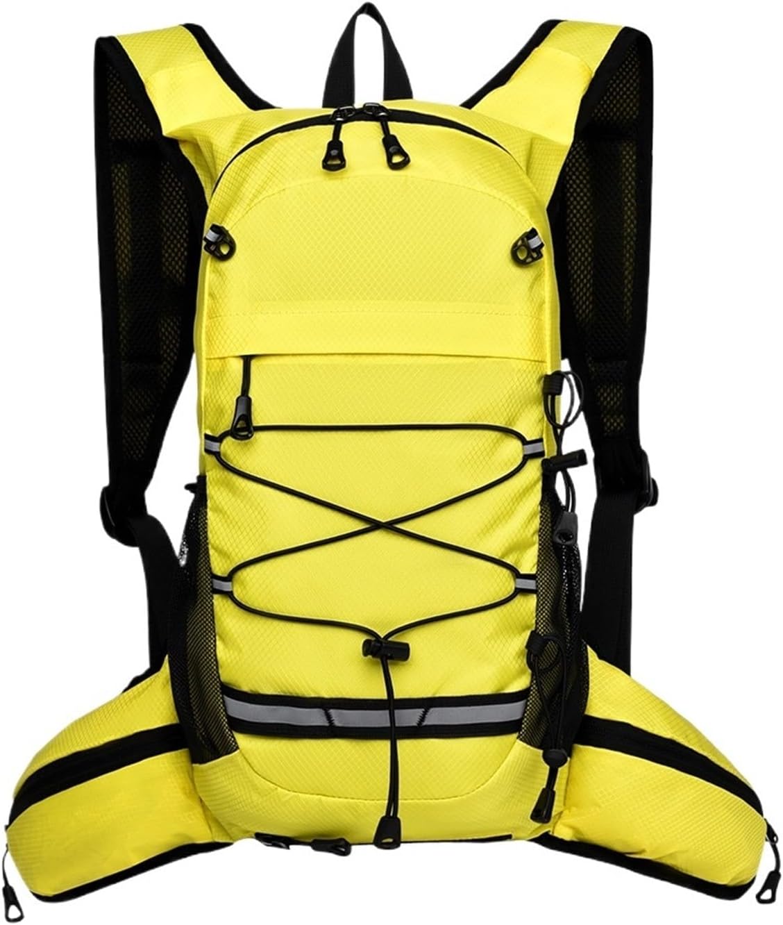 Outdoor Cycling Backpack Portable Waterproof Bicycle Bags Sports Climbing Hiking Pouch Road Bike Hydration(RED COLOR)
