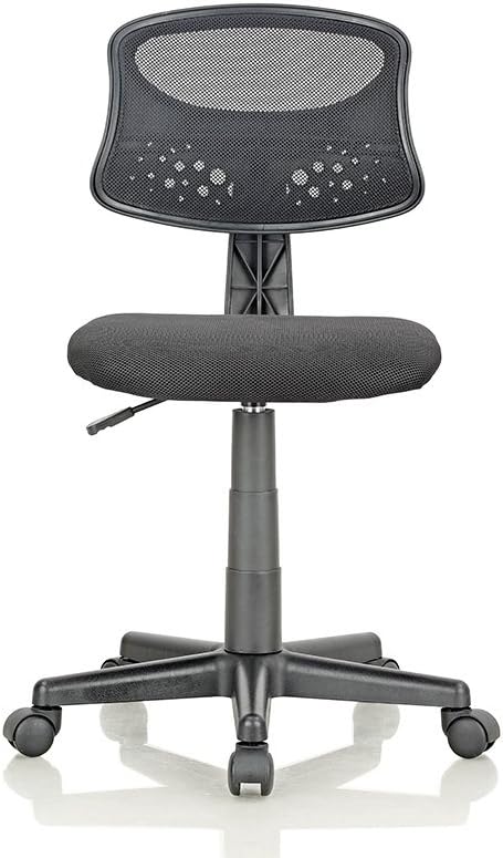 Featherlite Student Revolving Desk Chair (Black)