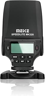 Meike MK-320C Speedlite Flash TTL Fit Canon Mirrorless DSLR Hot Shoe Camera 1D Mark Series 1DS Series 5D Mark II 5D Mark III 5D 6D 7D 7D Mark II 50D 60D 70D 100D 550D 600D 700D 1000D 1100D etc