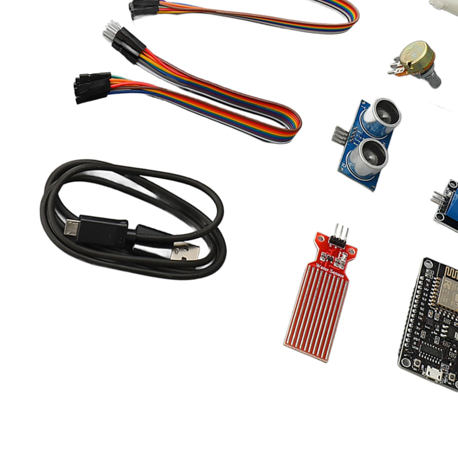 ESP8266 Starter Kit Entwicklungsboard LED Dioden WiFi IoT Lernkit für -Hausautomation mit Verschiedenen Modulen Einfaches Lernen