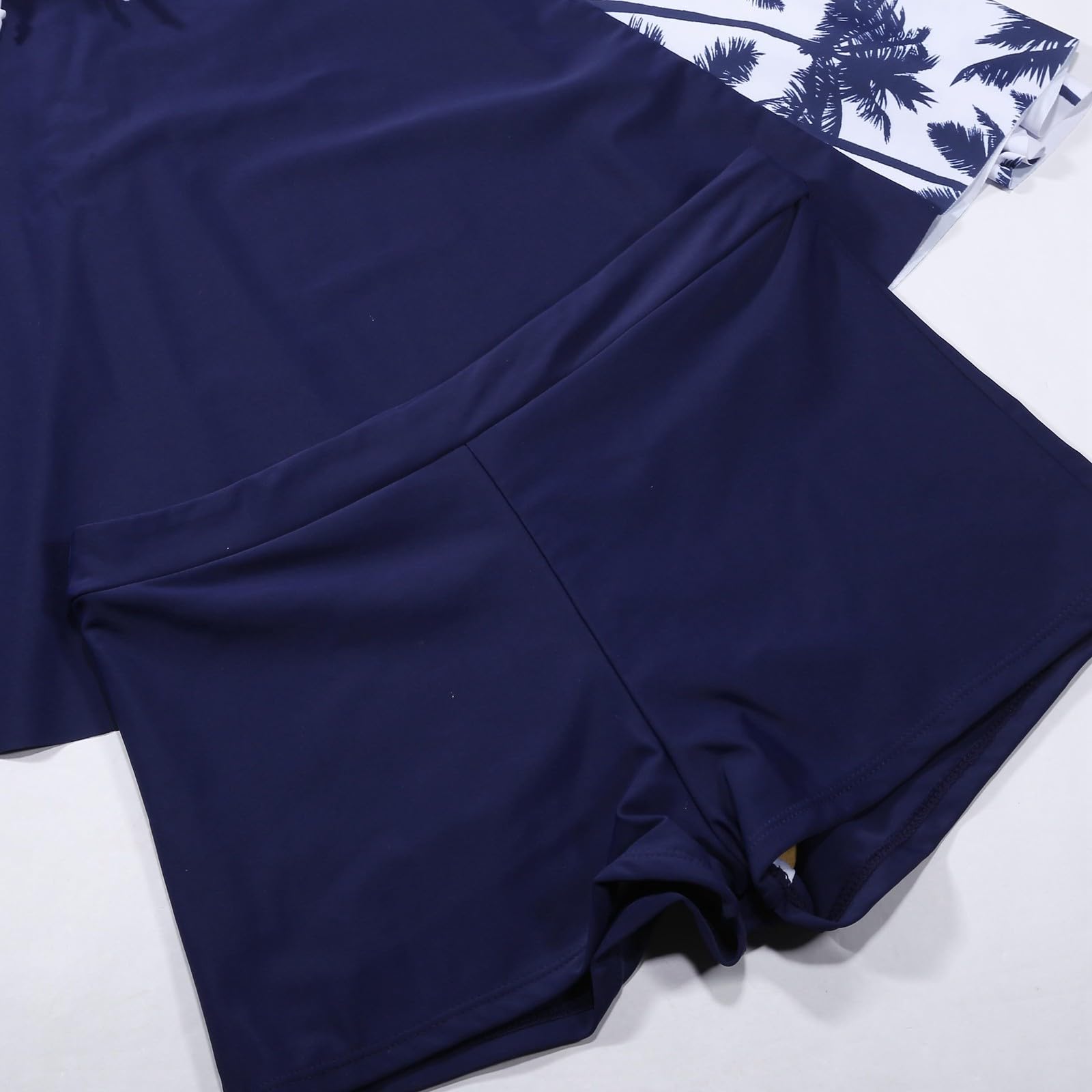 Bikini femme grande taille maillot de bain divisé jupe short ensemble deux pièces L 5XL