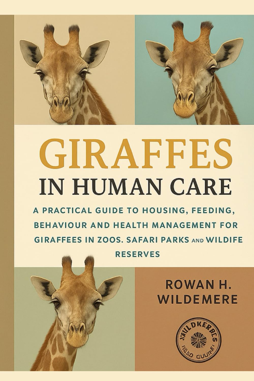 Giraffes in Human Care: A Practical Guide to Housing, Feeding, Behaviour and Health Management for Giraffes in Zoos, Safari Parks and Wildlife Reserves