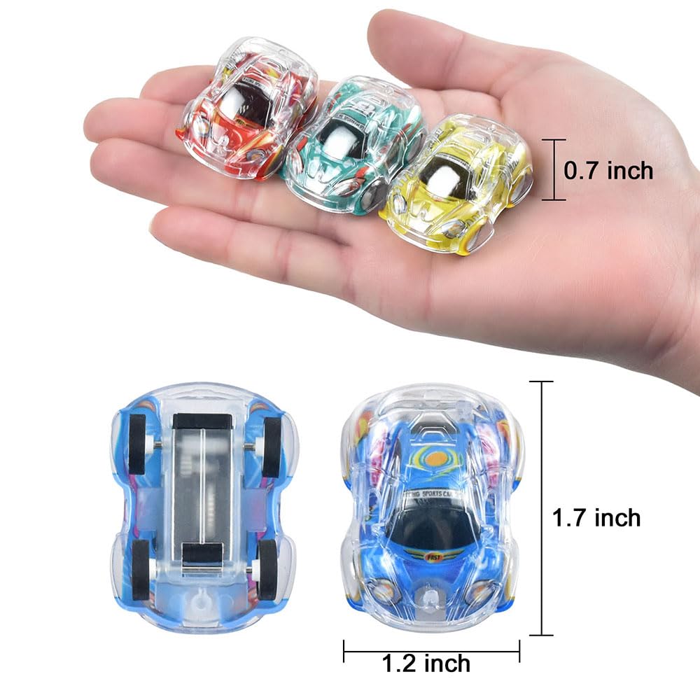 iFunLong 50 Pcs Mini Pull Back Cars Toy Gift Packs, Racing Vehicles for Kids Toddlers, Bulk Toys Party Favors Treasure Box, Classroom Prizes, Pinata Fillers,Goodie Bag Stuffers - Image 4