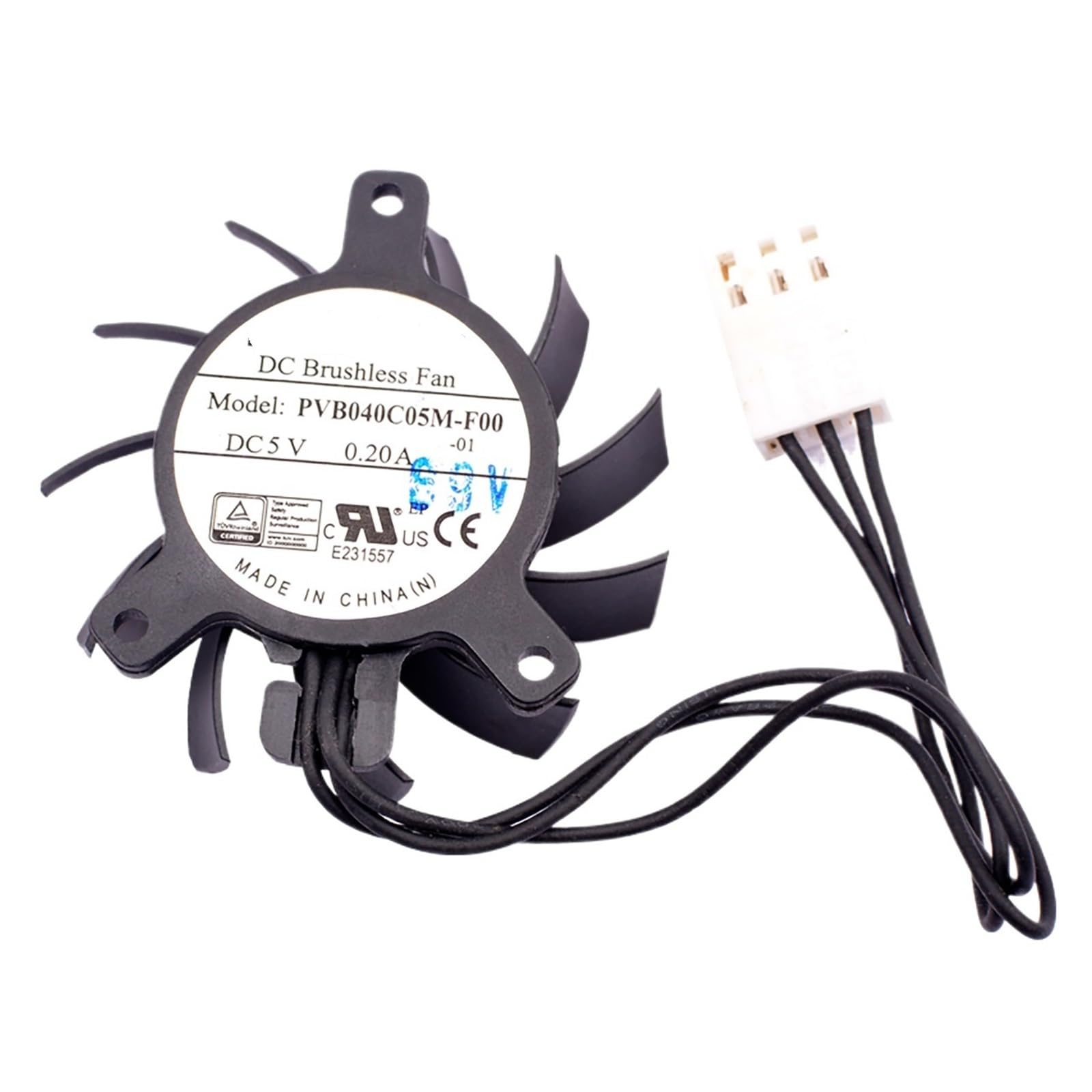 YMUGUEGH PVB040C05M 5V 0.20A cooling fan