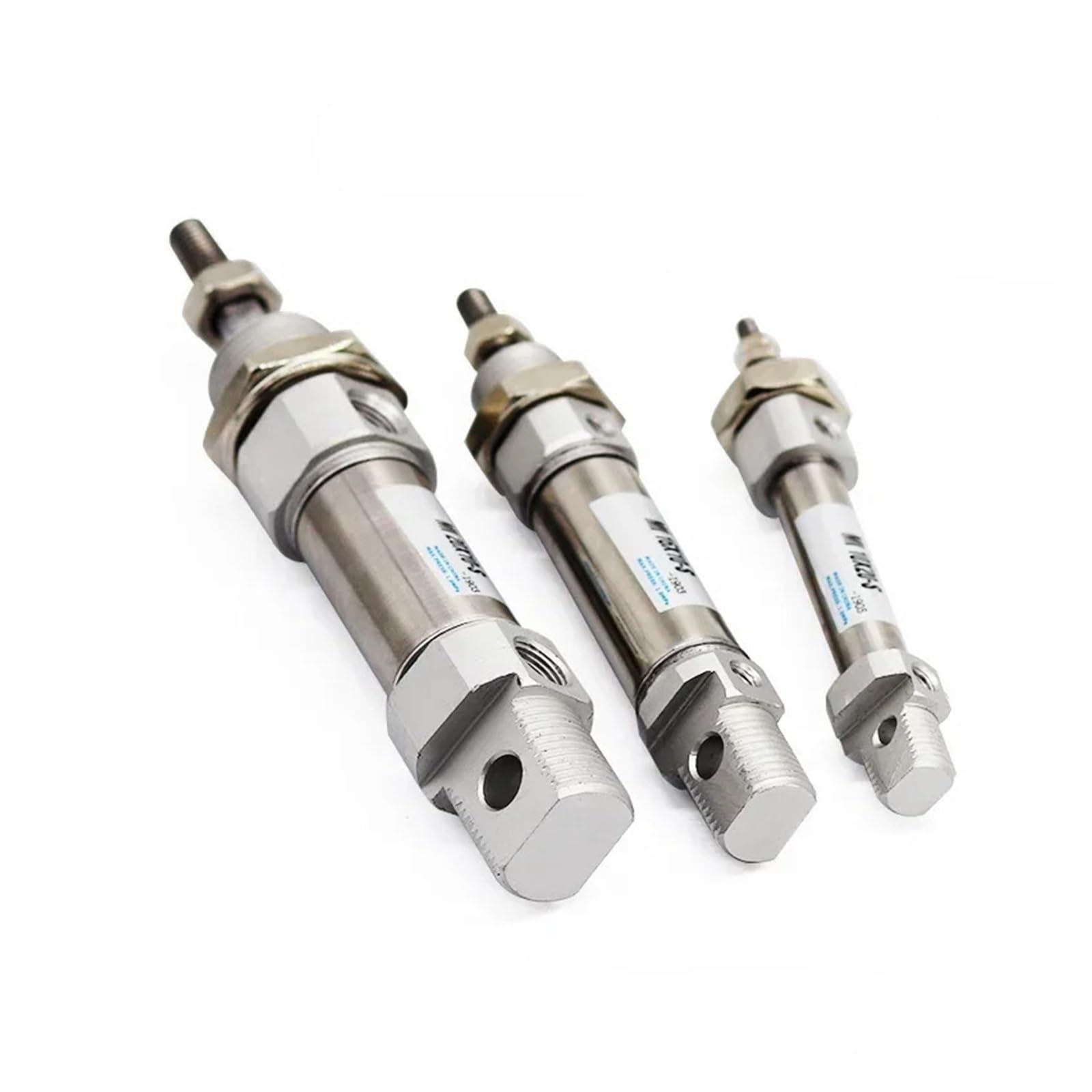 Cilindro neumático de acero inoxidable MI12 resistente a la corrosión con carrera de 30mm 7
