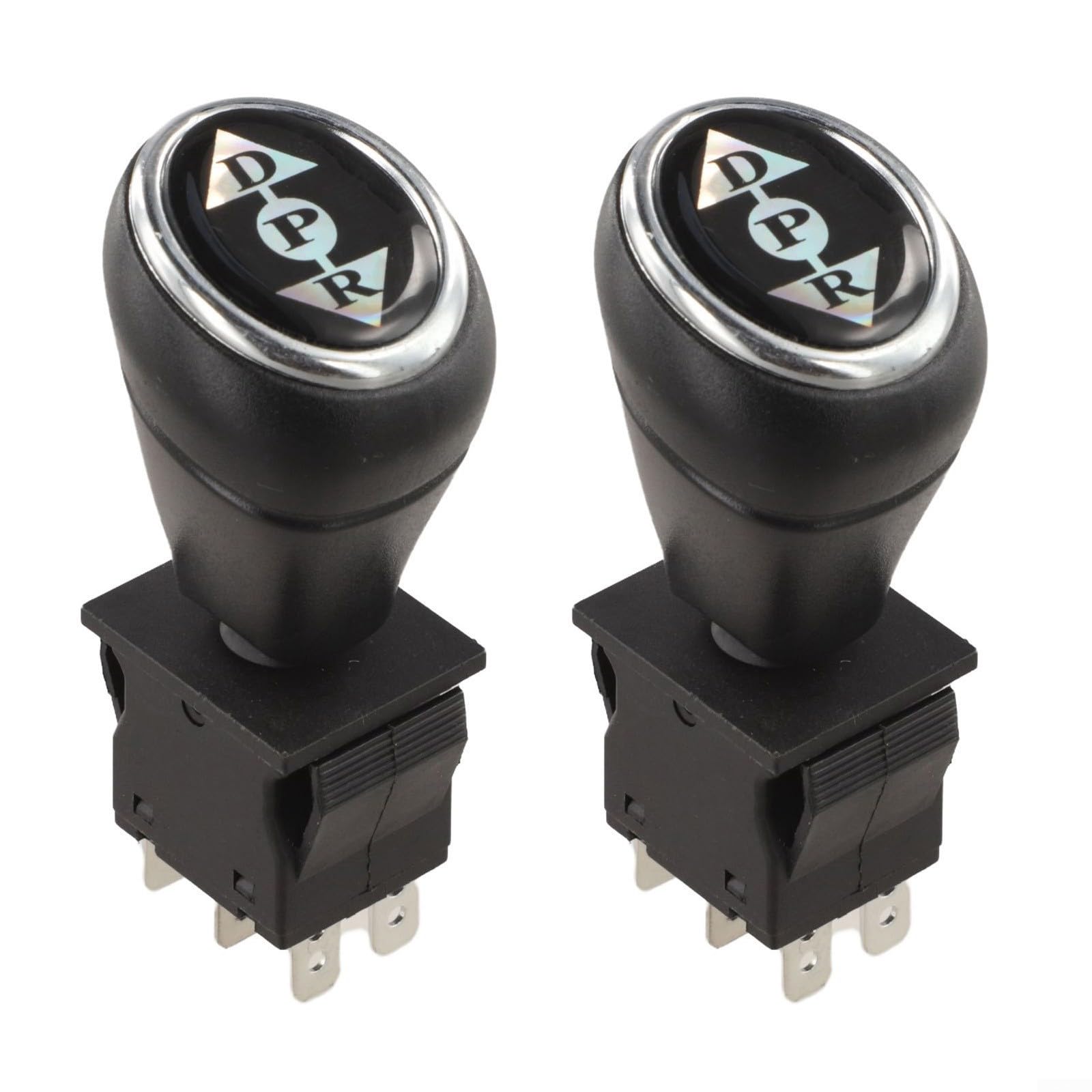 Forward Reverse Switch Replacement for 6V 12V Electric Ride On Cars Matching OEM Gear Interface Requirements (B)