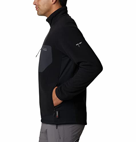 Image of Columbia Men Omni-Wick Titan Pass 2.0 II Fleece Hiking and Trekking Jacket