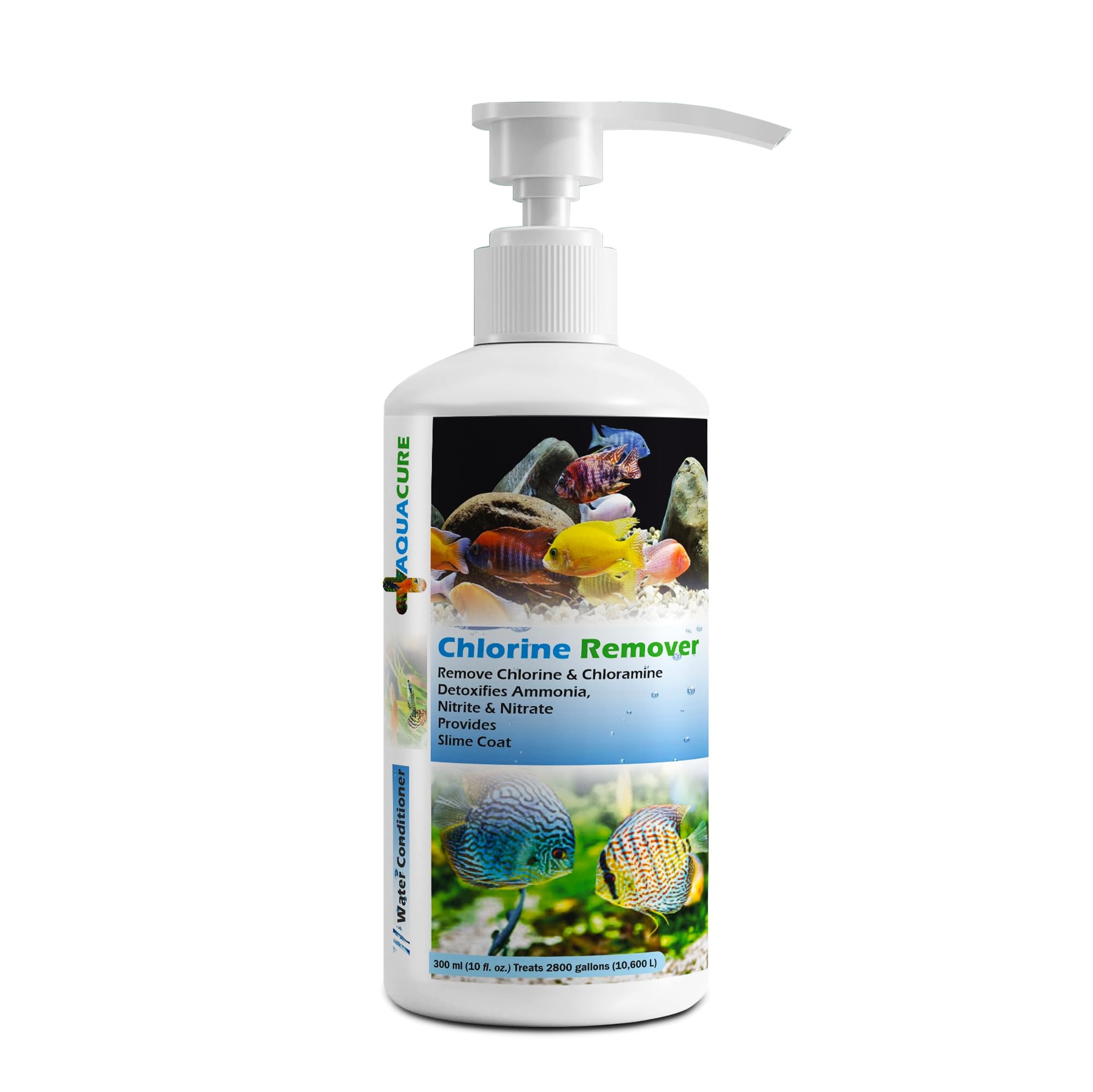 Aquacure Chlorine Remover & Water Conditioner | Added Vitamins & Aloevera | Suitable for Marine & Freshwater Aquarium | 300ml (B0C5F1Y4NB) Amazon Price History, Amazon Price Tracker