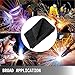 VEVOR 6 x 10 Ft Welding Blanket Black Fiberglass Blanket Portable Fiberglass Fire Retardant Blanket Welding Mat Welding Fireproof Thermal Resistant Insulation With Carry Bag