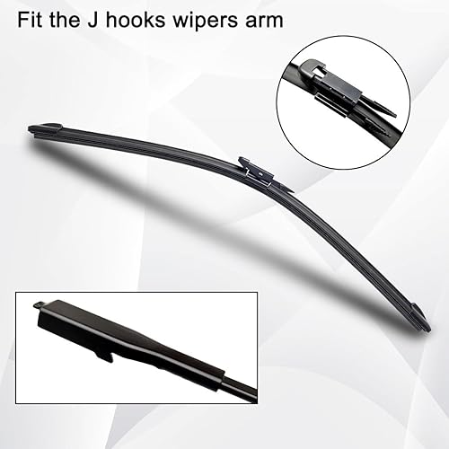 Miniatura 5 de Escobillas de limpiaparabrisas delantero compatibles con Ford C-Max Grand C-Max 2010-2023, limpiaparabrisas y ventanas, cepillos de lluvia de 28