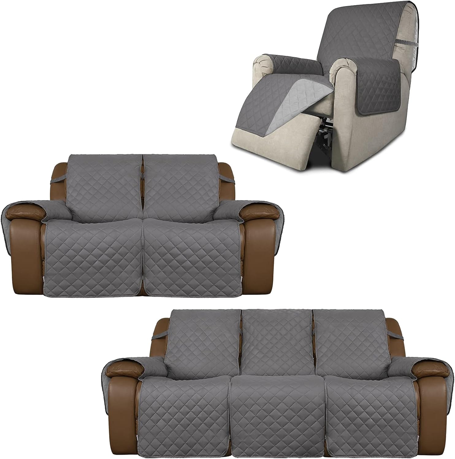 EasyGoing Product Bundles Reversible Recliner Chair Cover