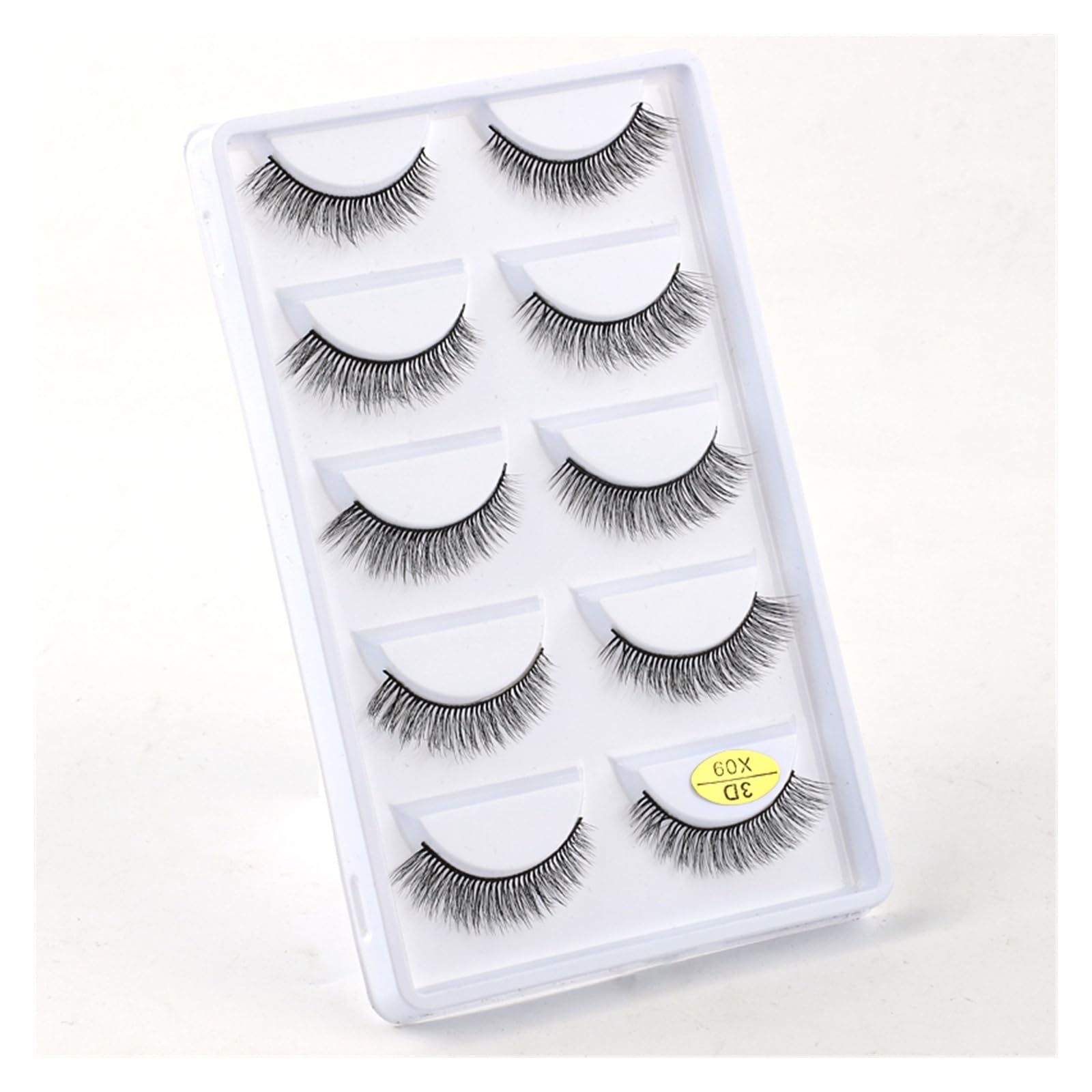 UAMOU 10 50 100 Boxes Mink Eyelashes Fluffy 3D Mink Lashes Makeup Natural Long Volume False Eyelashes Bulk