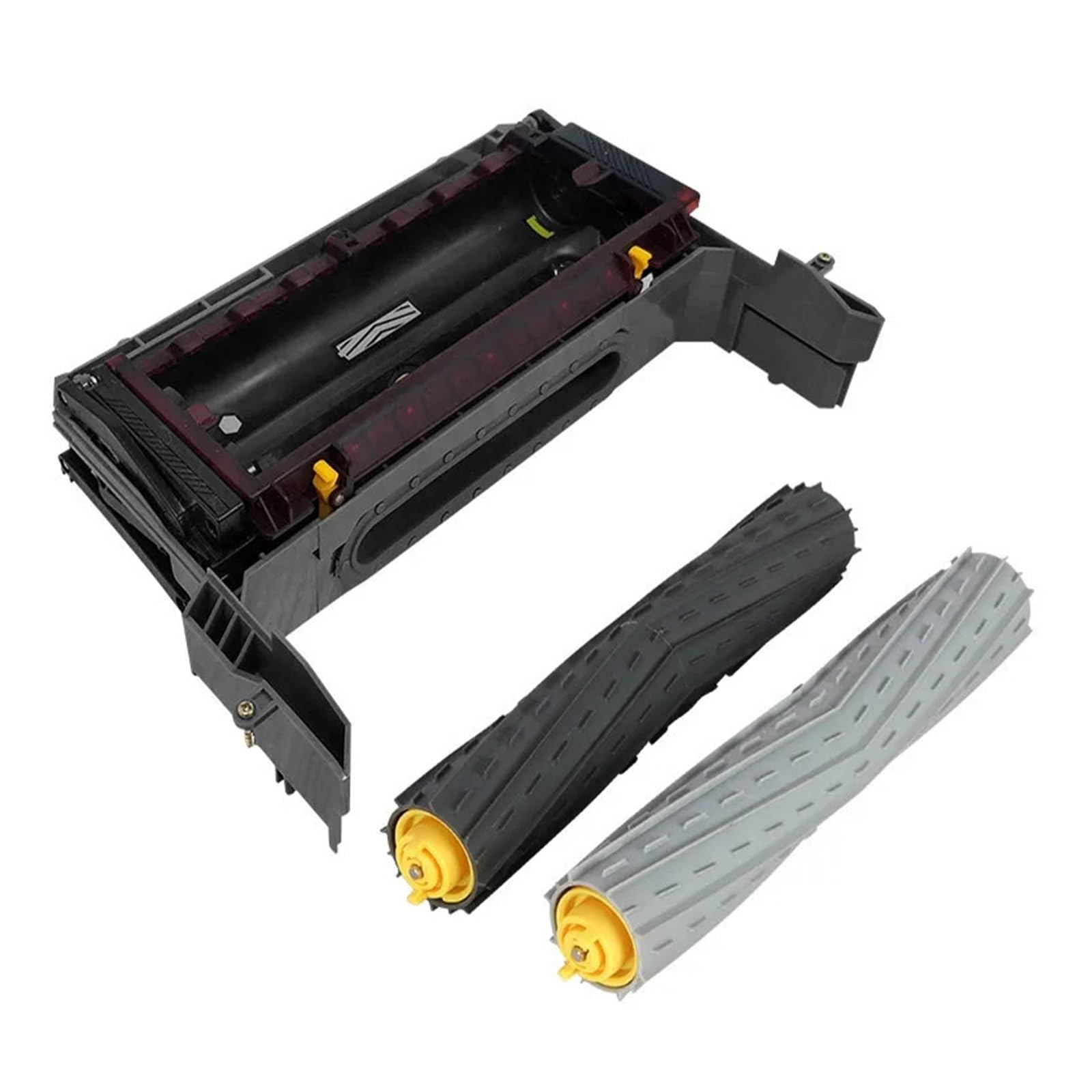 Robot Aspirador, portaescobillas, módulo de Montaje y componentes. Compatible con Roomba 800, 900, 870, 880 y 980. Módulo de Cabezal de Limpieza Usado.