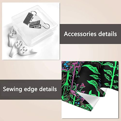 Miniatura 6 de USHNIH Tapiz de mago con diseño de molleja y lagarto, mural para colgar en la pared, decoración de mural para el hogar, manta decorativa para ropa