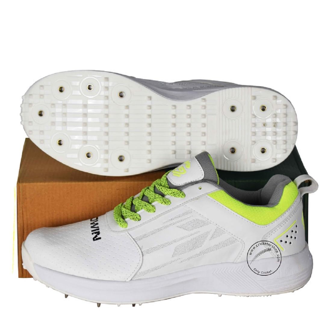 Gowin Tyro Cricket Spike Shoes Size (All White, 6) (B0D5DCJLGD) Amazon Price History, Amazon Price Tracker
