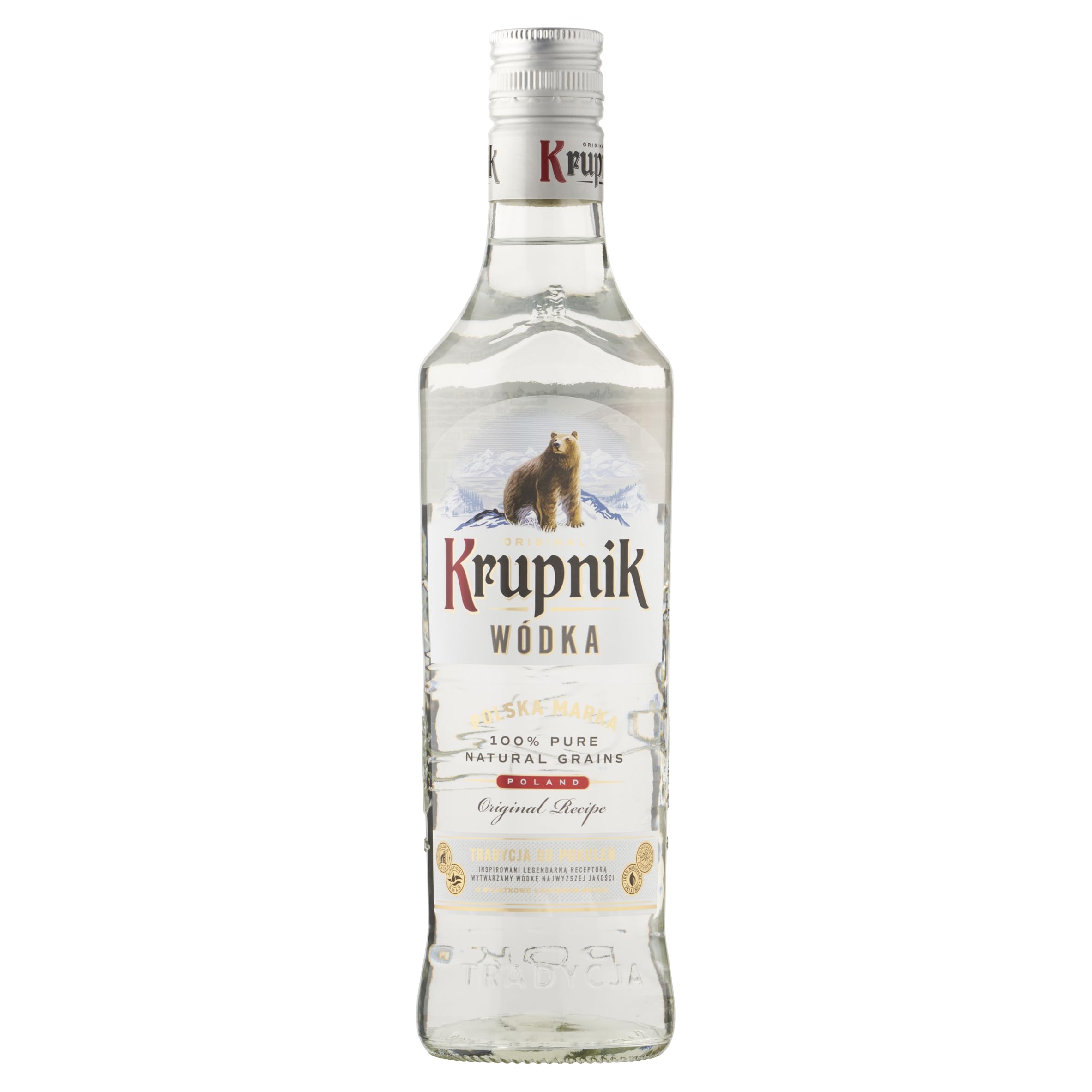 Krupnik Premium Vodka - Crafted with Tradition and Modern Distillation Artistry, Perfect for Cocktails or as a Gift for any Occasion, 37.5% ABV 50cl