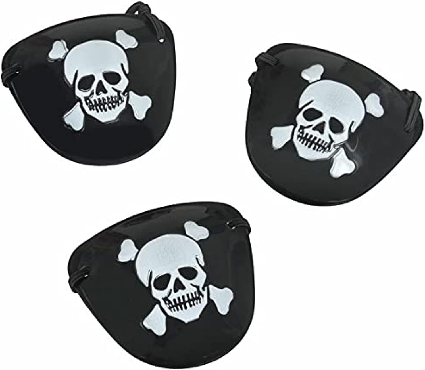 amscan Pirate Eye Patch Favors, 12Pcs
