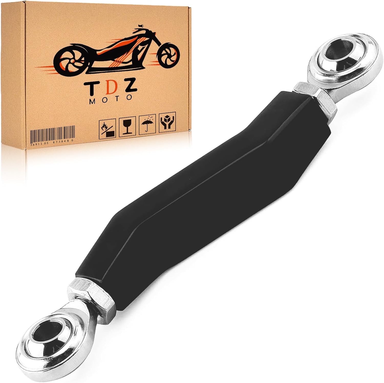 TDZ Brake Shift Lever Linkage Pushrod, Brake Lever Fits for Harley Davidson '18-'24 M8 Softail with Mid-Controls, FXBBS, FXLRS, FXLRST, FXRST, FXST. 𝐍𝐨𝐭 𝐟𝐢𝐭 𝐟𝐨𝐫𝐰𝐚𝐫𝐝 𝐜𝐨𝐧𝐭𝐫𝐨𝐥𝐬