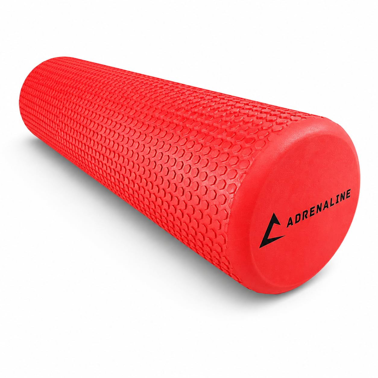 Pilates Roller Professionale Adrenaline 60×16 cm – Foam Roller in EVA ad Alta Densità con Superficie Antiscivolo a Nido d’Ape per Pilates, Stretching, Postura e Massaggio Miofasciale