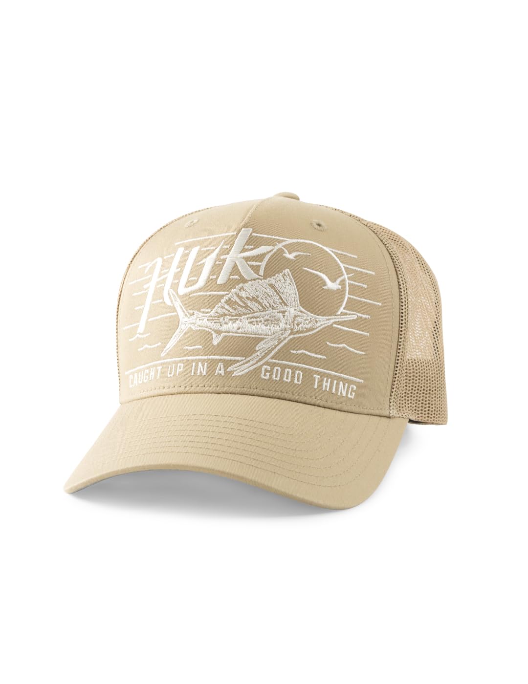 Mens Trucker Hat, Anti-Glare Snapback Fishing Hat for Men