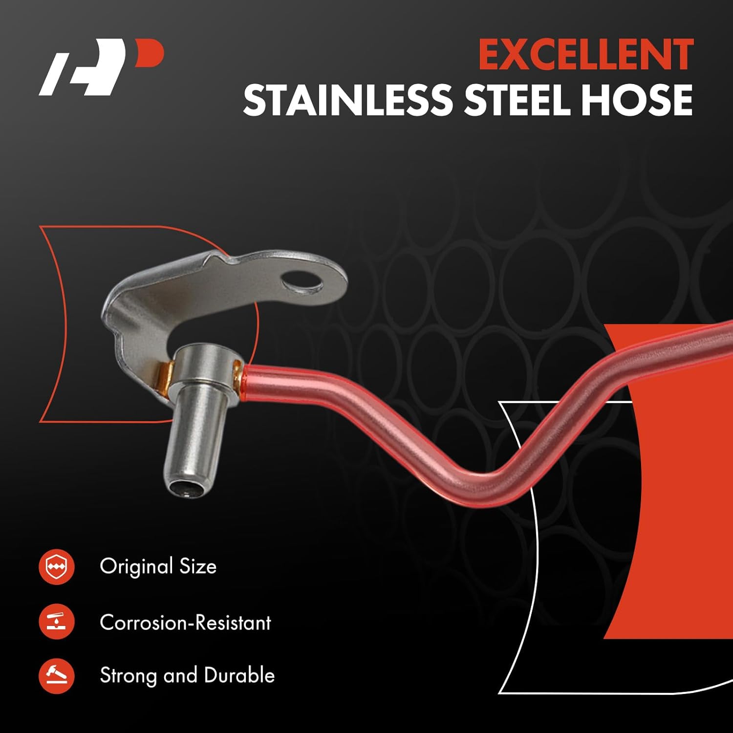 A-Premium Turbocharger Oil Line Compatible with Ford F-150 2011-2015, Transit-150 Transit-250 Transit-350 2015-2016, Transit-350 HD 2015-2016, Expedition 2015 & Lincoln Navigator 2015, Right Lower