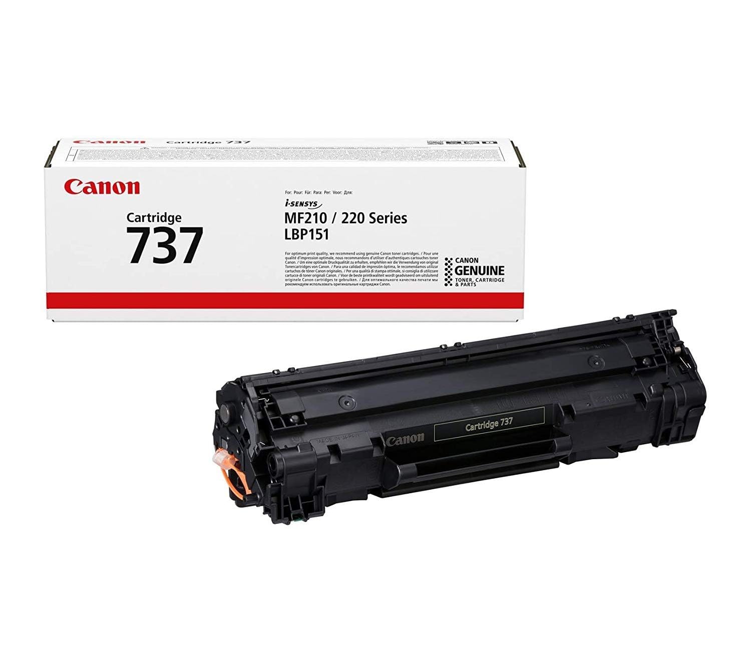 Canon 737 Laser Toner Cartridge, Black : Amazon.co.za: Electronics