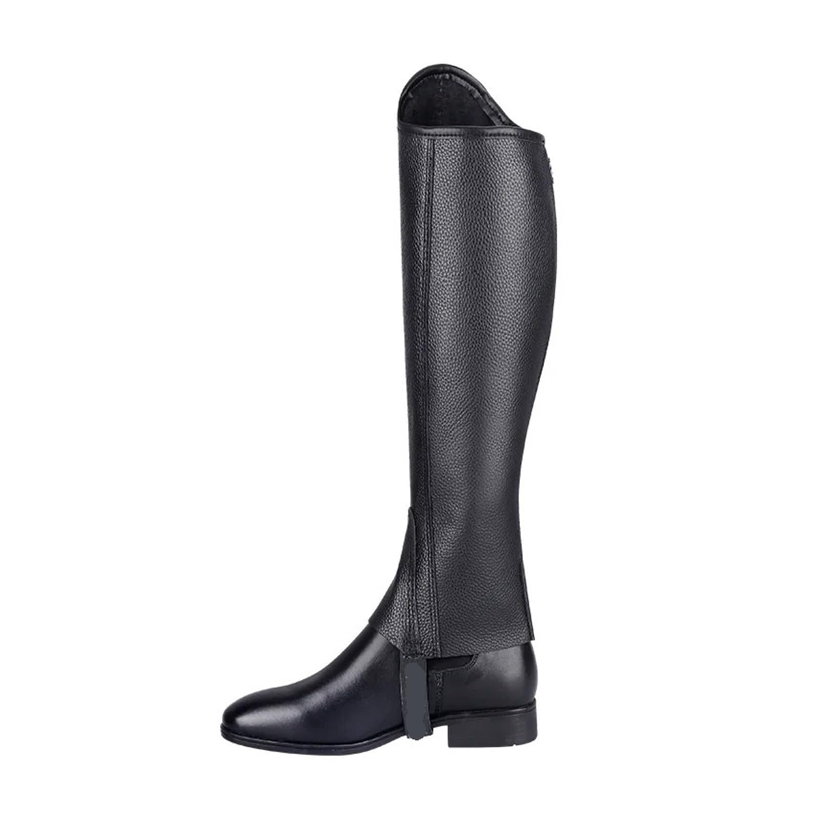 Reitgamaschen Leder Reitschutz Beine Sport Reitsport Chaps Stiefelüberzüge Gamaschen Unisex Flexi Reiten Halbchaps