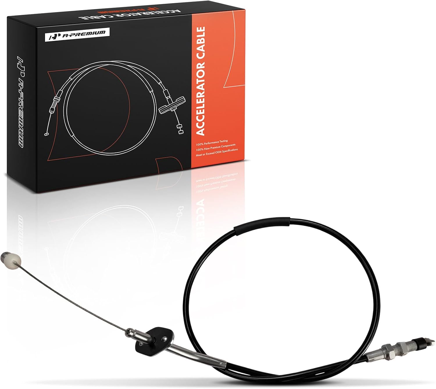 A-Premium 36.1 inch Carburetor Accelerator Cable Compatible with Nissan 720 1983 1984 1985 1986, 2.0L 2.2L 2.4L 2.5L, Replace# 1820044W01