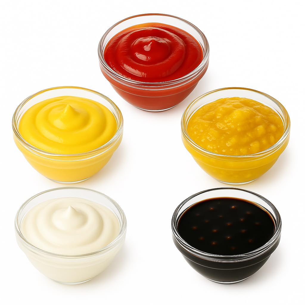 Juego de 12 cuencos pequeños de cristal, 6 cm de diámetro x 2,6 cm, mini cuencos para salsas, especias, entrantes, postres y mermeladas, apilables, aptos para lavavajillas