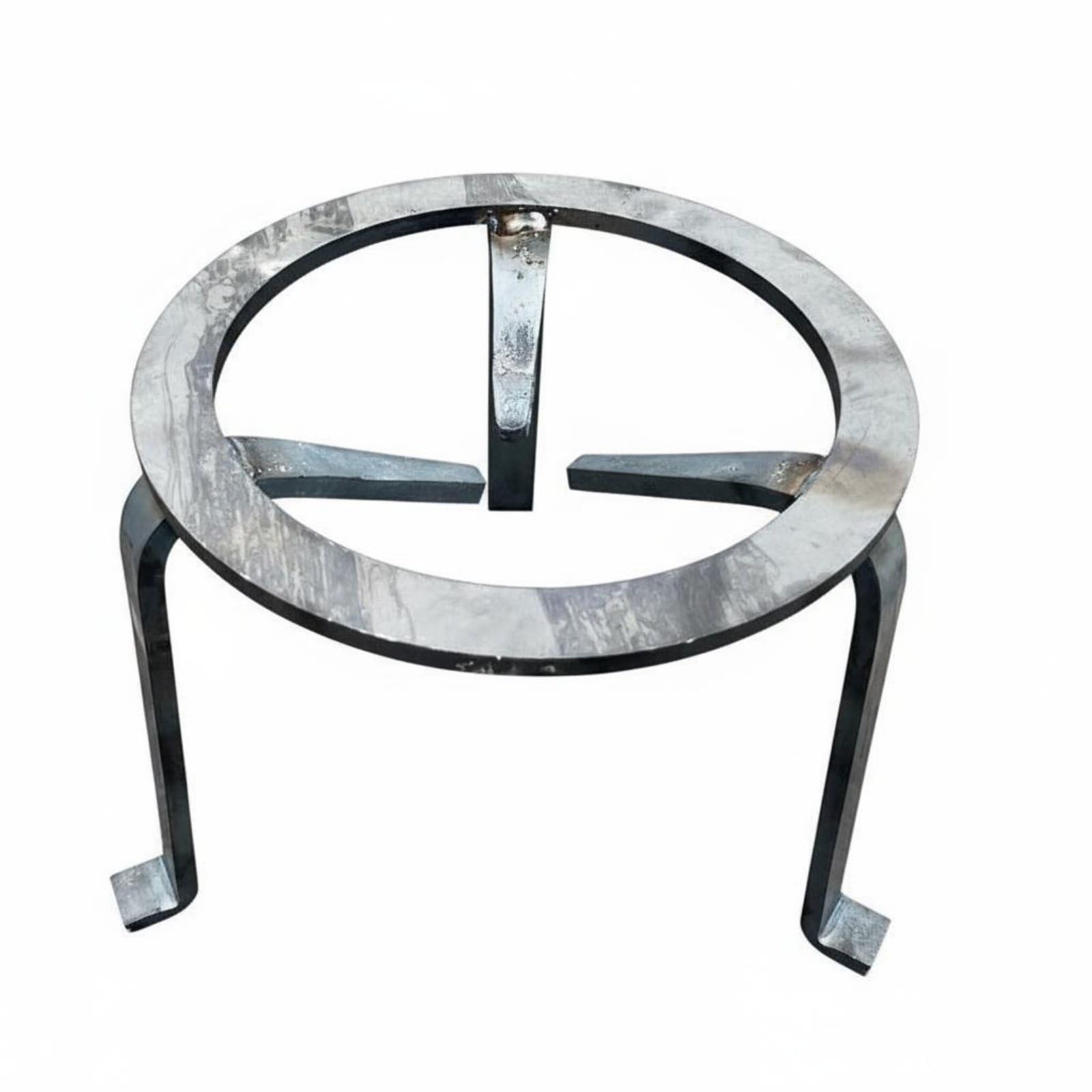 Sharplace Outdoor Rack Tripod Pot Stand Cooking Gear Heavy Duty Multi-Functional Cooking Stable Support Steel Suitable for Firewood Cooking Camping Backyard, Medium