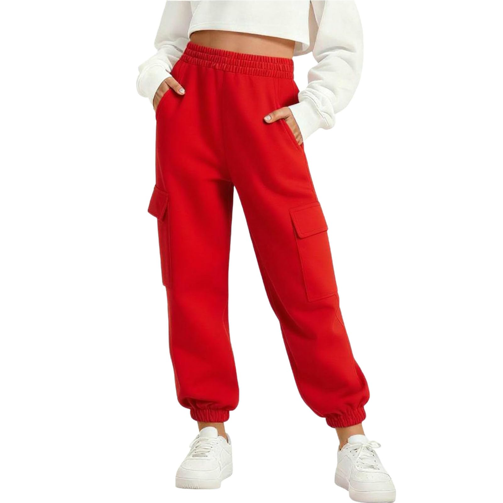 3er Pack Jungen Jogginghose Sommer Sporthose Kinder Outdoorhose Baumwolle Cargohose Elastische Taille Cargo Hosen Sport Sommerhose Cargohose Sweatpants
