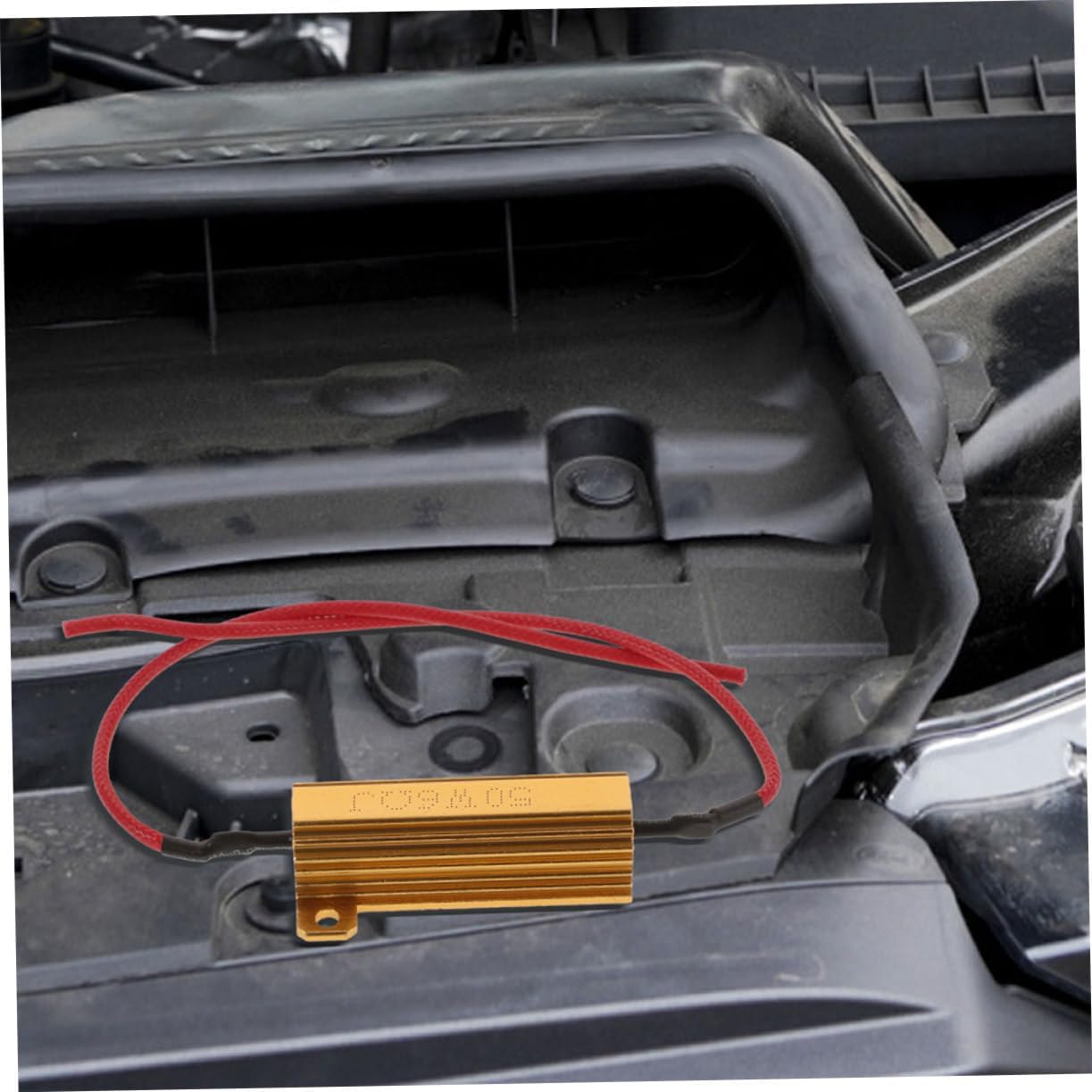 4pcs 50W LED Resistor Kit for Car Tail Light Decoder Flash Turn Signal Resistors Waterproof Load for LED Turn Signal Lights 6 Ohm