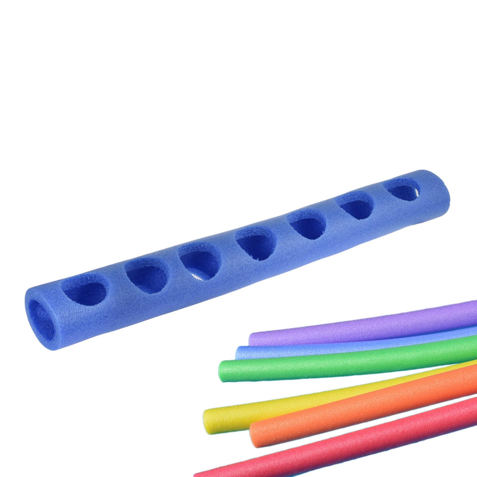 Pool Noodle Connector, 0-7 Holed Foam Noodle Connectors For Building & Training,Versatile Swimming Stick Holed Connector To Create Rafts, Chairs & Structures For Kids Pool Games