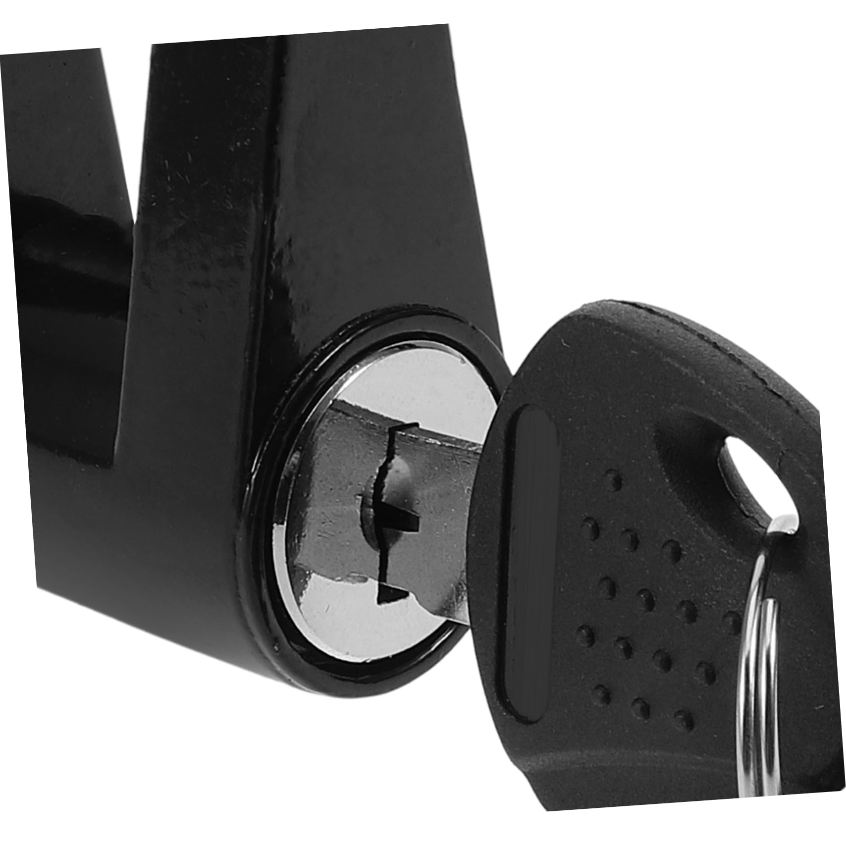 Zerodeko 5 Pezzi Blocco del rimorchio intoppo Blocco del Gancio di Traino Blocco del Perno del Gancio di Traino Perno di bloccaggio del rimorchio Lucchetto in Metallo Ferro da Stiro Nero