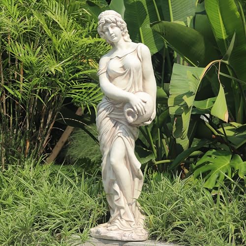 Estatua Grande Diosa Griega Dinoe 46 pulgadas Alta miniatura 6