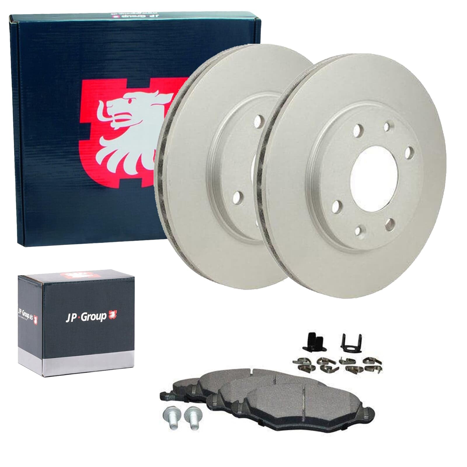 BandelOne enthält JP Bremsscheiben 247mm + Beläge vorne passend für 206 206