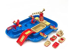 American Plastic Toys Sand and Water Playset for Kids: Industrial Adventure Awaits